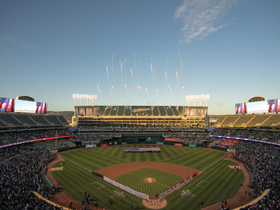 Oakland Athletics at Texas Rangers at Globe Life Park in Arlington, TX